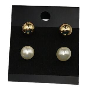 * NWT Rococo House 2 sets of ball earrings